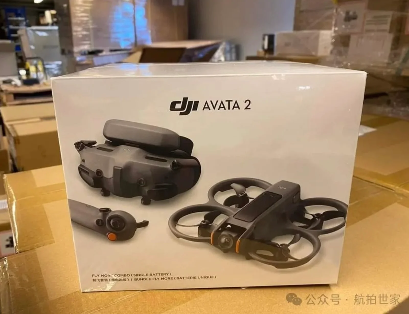 DJI Avata&nbsp;2’nin perakende kutusunun sızdırılan fotoğrafları&nbsp;ortaya çıktı ve bu, DJI’nin