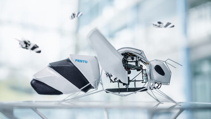 Alman Festo şirketi kontrol ve otomasyon teknolojisi ürünleriyle tanınıyor. Bionic