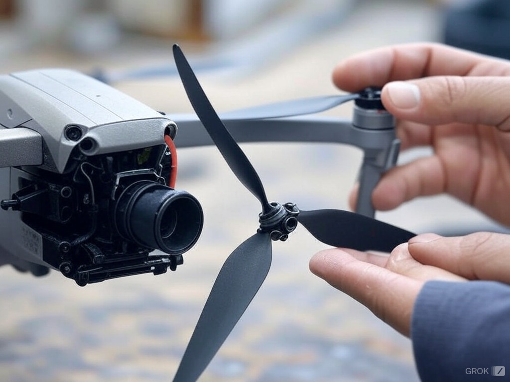 Atom SE markalı dronlarda özellikle kırıma uğramış ya da yıpranmış